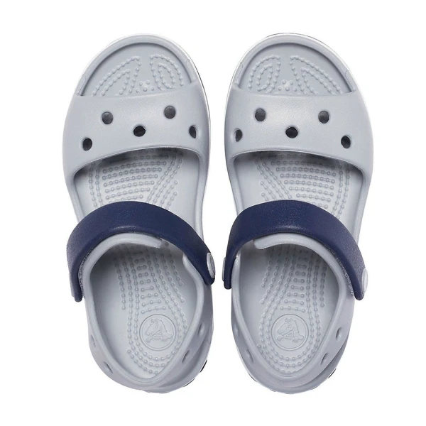 CROCS ΣΑΝΔΑΛΙΑ CROCBAND KIDS LIGHT GREY-NAVY