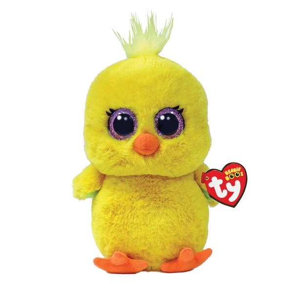 TY BEANIE BOOS PLUSH 15 cm YELLOW CHICK