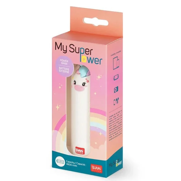 LEGAMI MY SUPER POWER 4800 mAh POWER BANK - ΜΟΝΟΚΕΡΟΣ