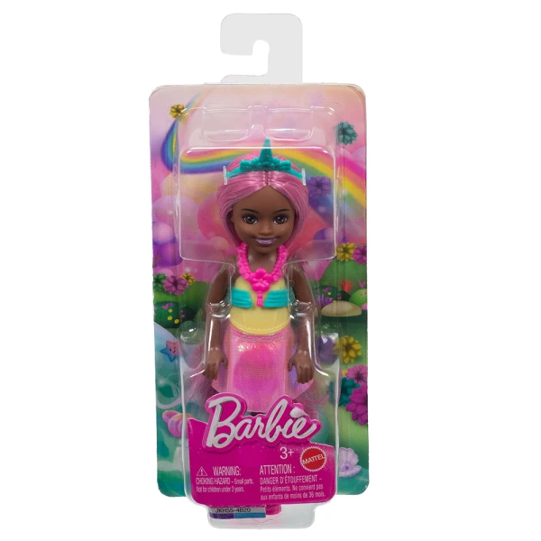 BARBIE ΚΟΥΚΛΑ CHELSEA ΠΑΡΑΜΥΘΕΝΙΟΣ ΚΟΣΜΟΣ - ΜΟΝΟΚΕΡΟΣ ΜΕ ΡΟΖ ΜΑΛΛΙΑ