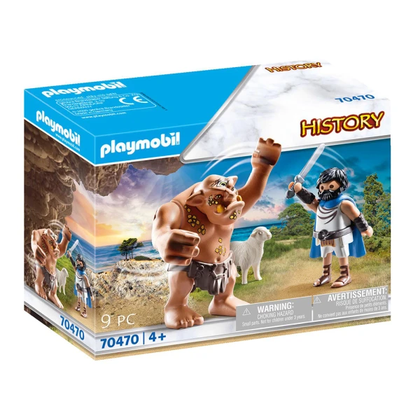 PLAYMOBIL HISTORY ULYSSES AND POLYPHEM