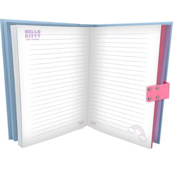 ELECTRONIC SECRET DIARY WITH SOUND HELLO KITTY & FRIENDS