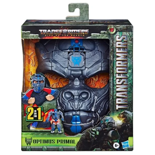 TRANSFORMERS MV7 2-ΣΕ-1 ΜΑΣΚΑ OPTIMUS PRIMAL