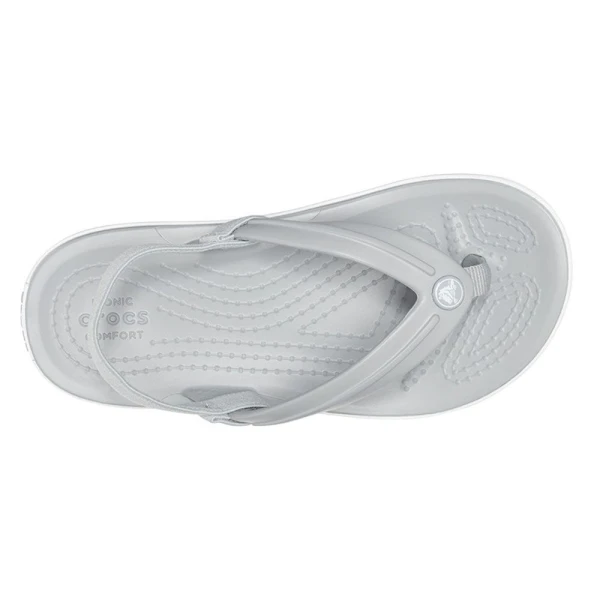 CROCS CROCBAND ΣΑΓΙΟΝΑΡΕΣ ΜΕ ΛΟΥΡΑΚΙ K LIGHT GREY