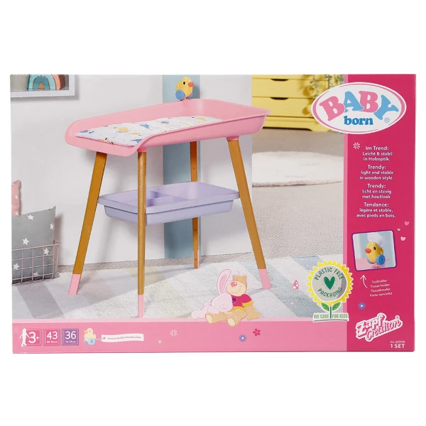 ZAPF CREATION BABY BORN ΑΛΛΑΞΙΕΡΑ ΤΡΑΠΕΖΑΚΙ