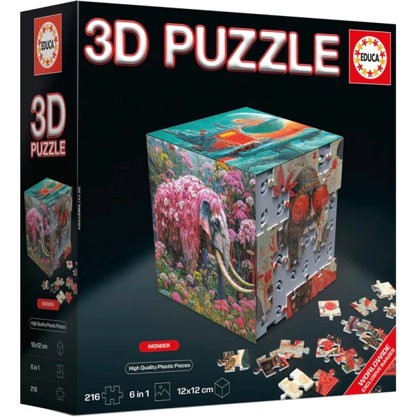 EDUCA 3D ΠΑΖΛ 216 τεμ. WONDER