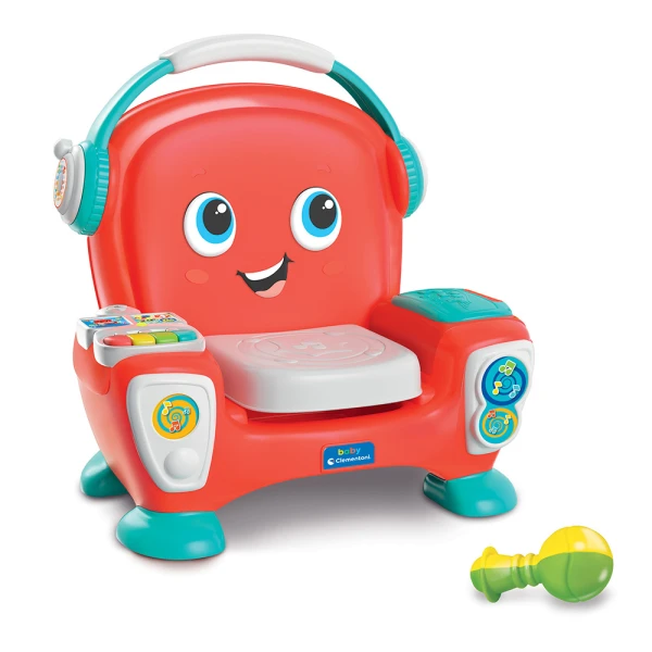 BABY CLEMENTONI ΒΡΕΦΙΚΟ ΠΑΙΧΝΙΔΙ ΕΚΠΑΙΔΕΥΤΙΚΗ ΠΟΛΥΘΡΟΝΑ ΓΙΑ 12+ ΜΗΝΩΝ ΜΙΛΑΕΙ ΕΛΛΗΝΙΚΑ