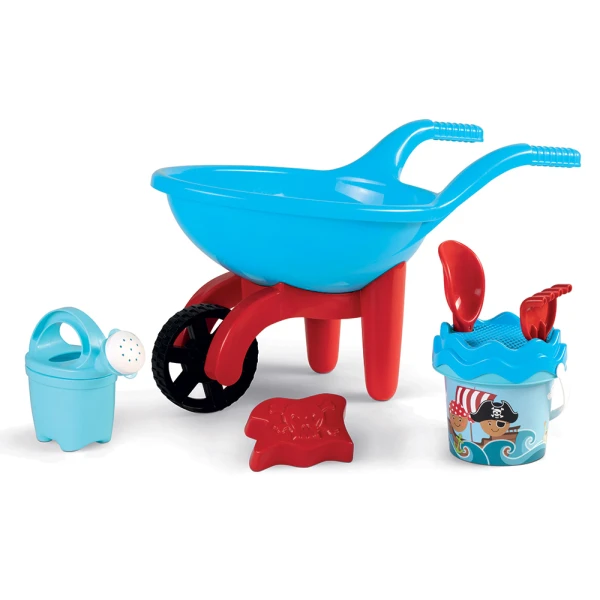 TROLLEY WITH BEACH BUCKET & ACCESSORIES PIRATE