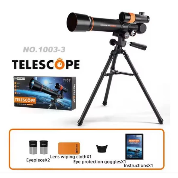 ASTRONOMICAL TELESCOPE UP TO X60 WITH TRIPOD