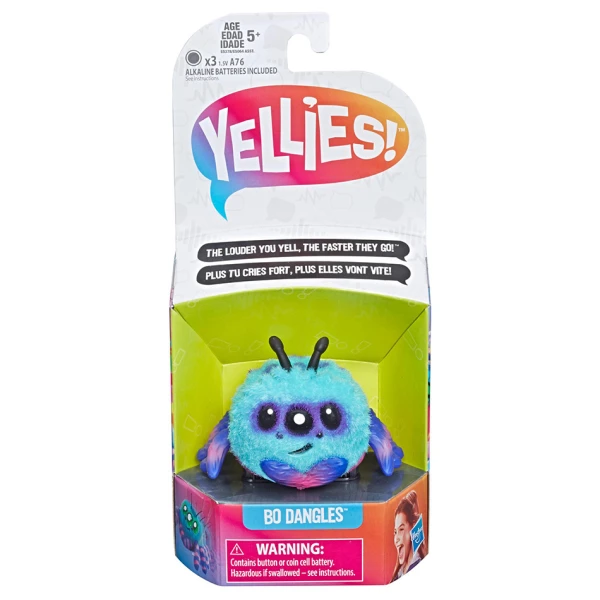 YELLIES SPIDER WITH PERSONALITY - 6 DESIGNS