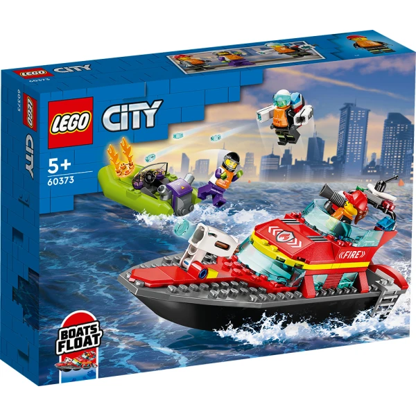 LEGO® CITY ΔΙΑΣΩΣΤΙΚΟ ΠΥΡΟΣΒΕΣΤΙΚΟ ΣΚΑΦΟΣ