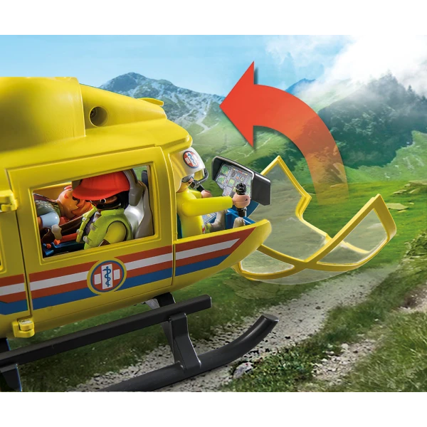 PLAYMOBIL CITY LIFE MEDICAL HELICOPTER