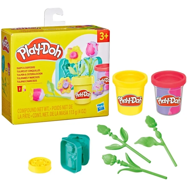 PLAY-DOH ΣΕΤ TULIPS & DAFFODILS