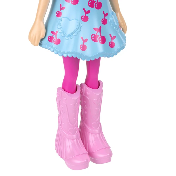 POLLY POCKET DOLL WITH BLUE CHERRY HOODIE