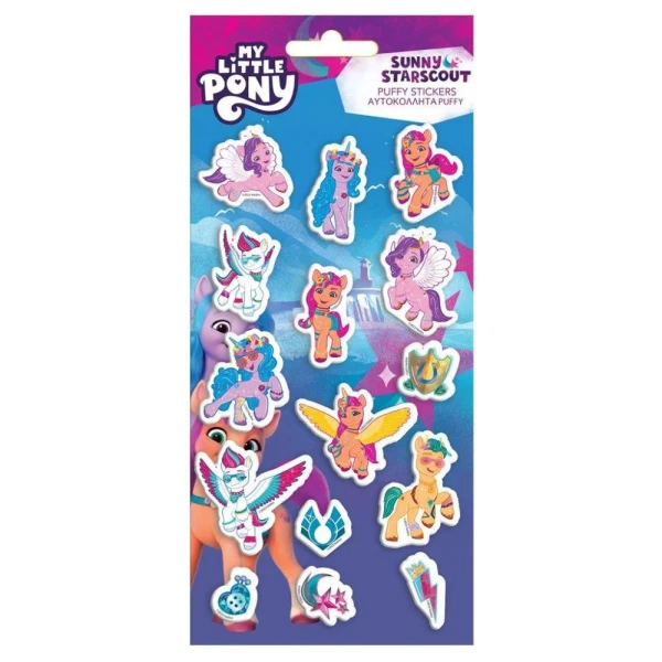 ΑΥΤΟΚΟΛΛΗΤΑ PUFFY 10X22 εκ. - MY LITTLE PONY