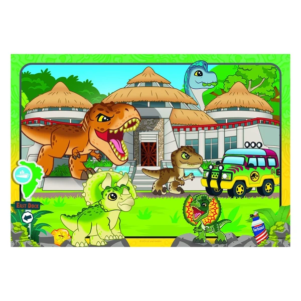 RAVENSBURGER ΠΑΖΛ 2X24 τεμ. ΔΕΙΝΟΣΑΥΡΑΚΙΑ