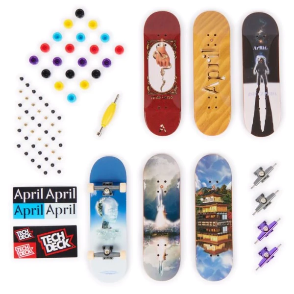 TECH DECK SK8 BONUS PACK ΜΕ 6 ΣΑΝΙΔΑΚΙΑ