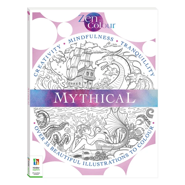 COLOURING BOOK ZEN - MYTHICAL