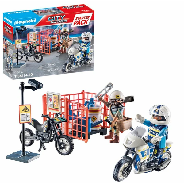 PLAYMOBIL CITY ACTION STARTER PACK POLICE