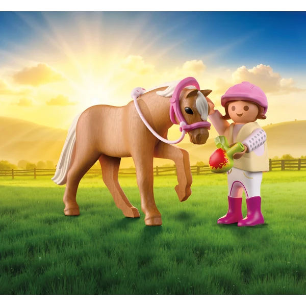 PLAYMOBIL DUOPACK ΚΟΡΙΤΣΑΚΙ ΜΕ ΠΟΝΥ