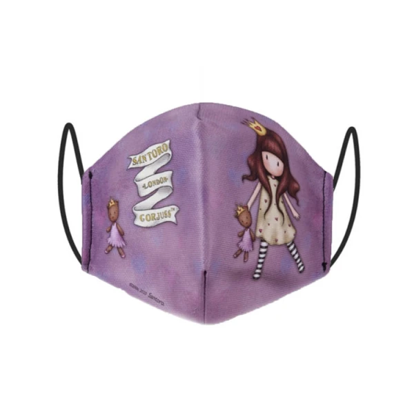 GORJUSS SANTORO PROTECTIVE MASK PRINCESSES