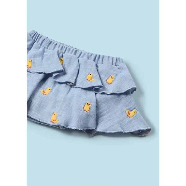 MAYORAL SET SKIRT YELLOW