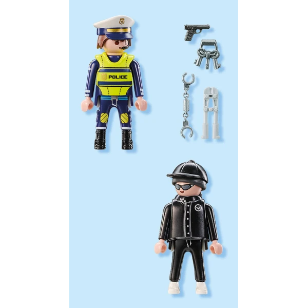 PLAYMOBIL ACTION HEROES ΑΣΤΥΝΟΜΟΣ ΚΑΙ ΔΙΑΡΡΗΚΤΗΣ