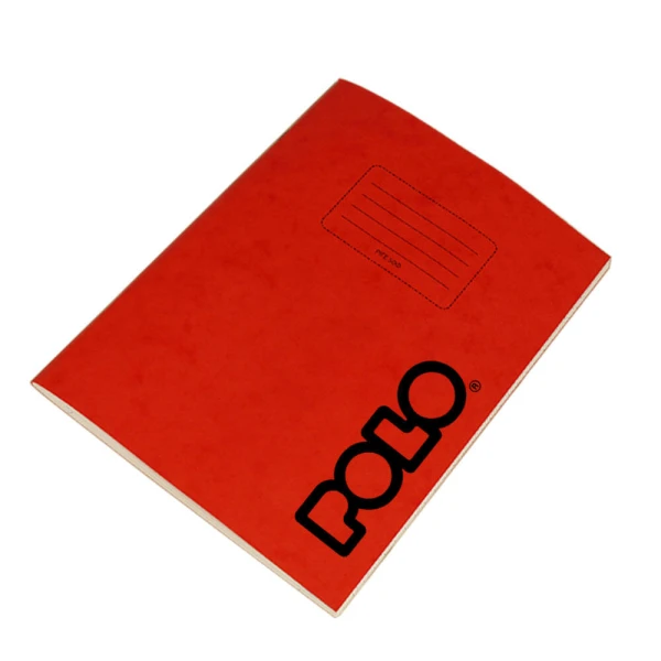 POLO 2025 STAPLED NOTEBOOK A4 50 SHEETS RED