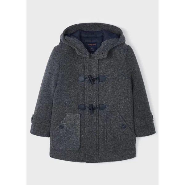 MAYORAL DUFFEL COAT ASPHALT