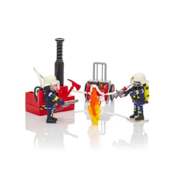PLAYMOBIL CITY ACTION ΠΥΡΟΣΒΕΣΤΕΣ ΜΕ ΑΝΤΛΙΑ ΝΕΡΟΥ