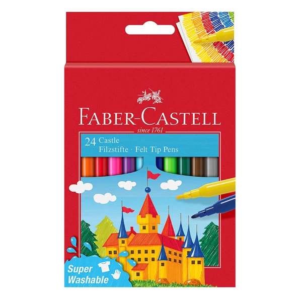 FABER-CASTELL ΜΑΡΚΑΔΟΡΟΙ ΣΕΤ 24 τεμ.
