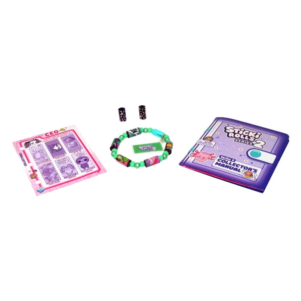 AS STICKI ROLLS WRISTBAND WITH STICKERS SINGLE PACK W2 FOR AGES 6+