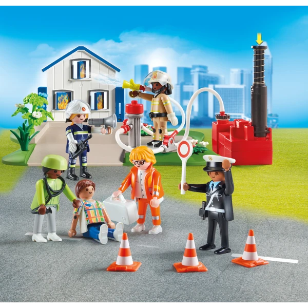 PLAYMOBIL MY FIGURES ΠΥΡΟΣΒΕΣΤΙΚΗ ΔΙΑΣΩΣΗ