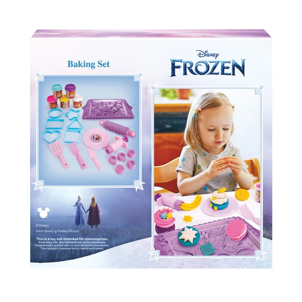 AS DOUGH DISNEY FROZEN BAKING SET FOR AGES 3+