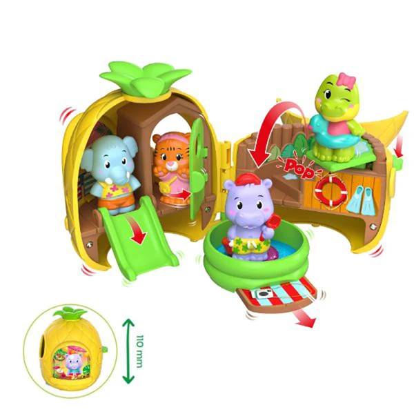 KLOROFIL EDUCATIONAL TOY THE TROPICAL PINEAPPLE HOTEL POCKET