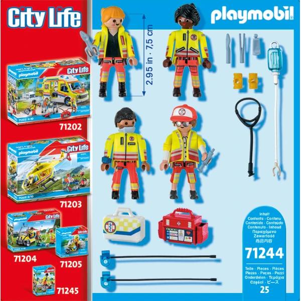 PLAYMOBIL CITY LIFE ΟΜΑΔΑ ΔΙΑΣΩΣΗΣ