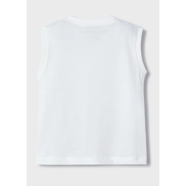 MAYORAL BLOUSE SLEEVELESS PALM 