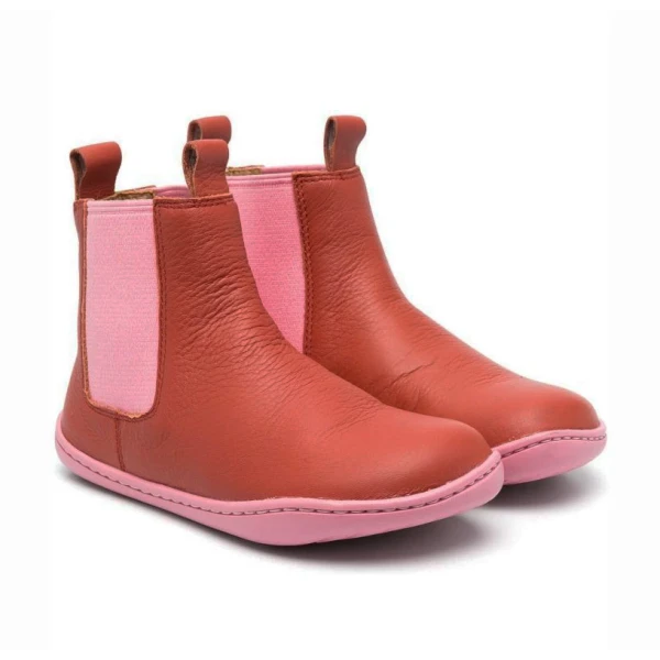 CAMPER KIDS BOOTS GIRL PEU RY PLAZA RED