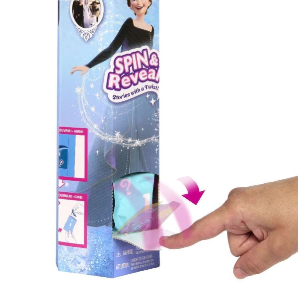 DISNEY FROZEN SPIN & REVEAL ΚΟΥΚΛΑ ΑΝΝΑ 