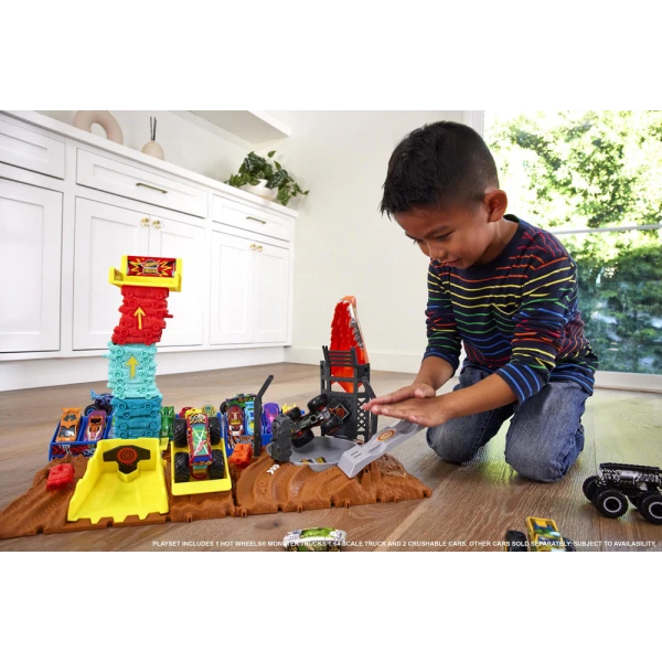 HOT WHEELS MT ARENA WORLD MEDIUM SETS - TIGER SHARK SPIN-OUT CHALLENGE