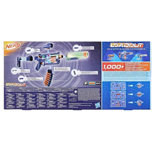 NERF ΕΚΤΟΞΕΥΤΗΣ LOADOUT CYBERLIGHT GHOST
