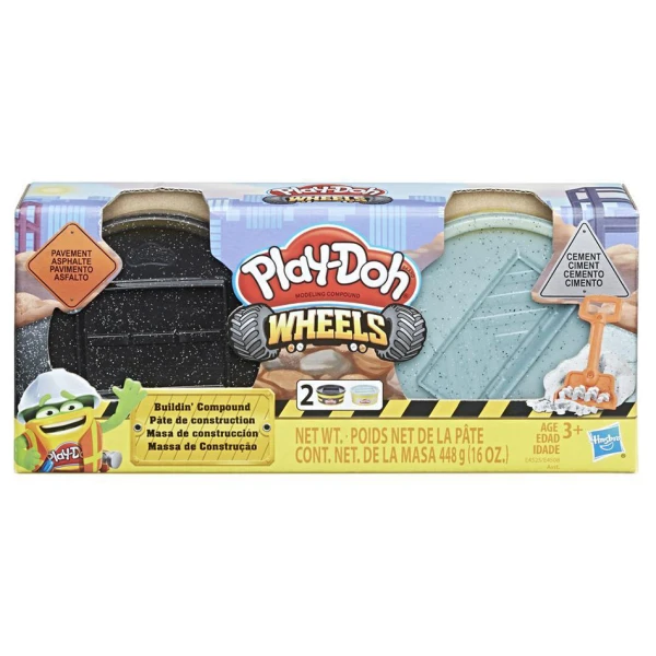 PLAY-DOH BUILDIN COMPOUND - 2 DESIGNS