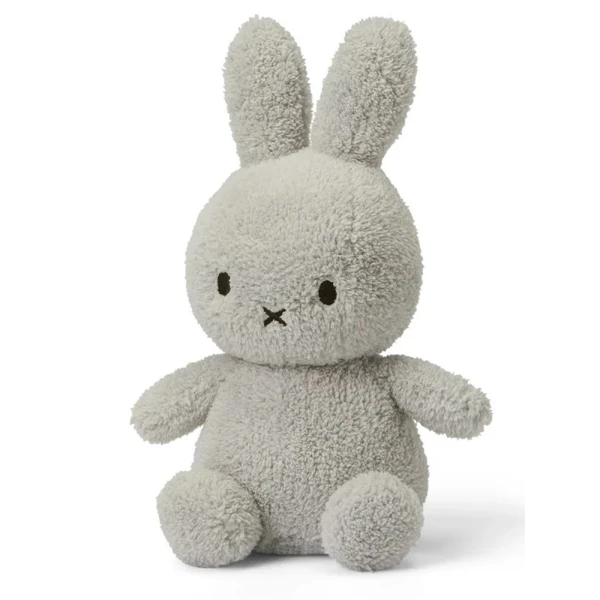 ΛΟΥΤΡΙΝΟ ΛΑΓΟΥΔΑΚΙ MIFFY SITTING TERRY LIGHT GREY 23 εκ. 