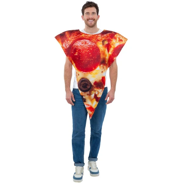 ΑΠΟΚΡΙΑΤΙΚΗ ΣΤΟΛΗ ONE SIZE PIZZA SLICE