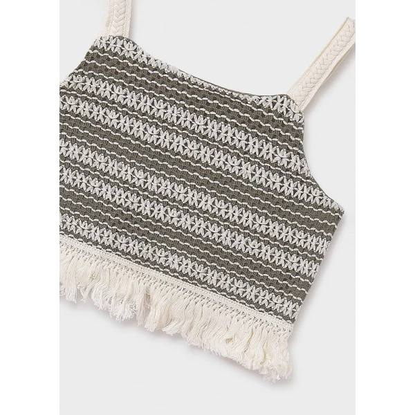 MAYORAL KNITTED TOP GREEN 