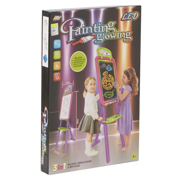 PINK LED DOUBLE SIDE EASEL