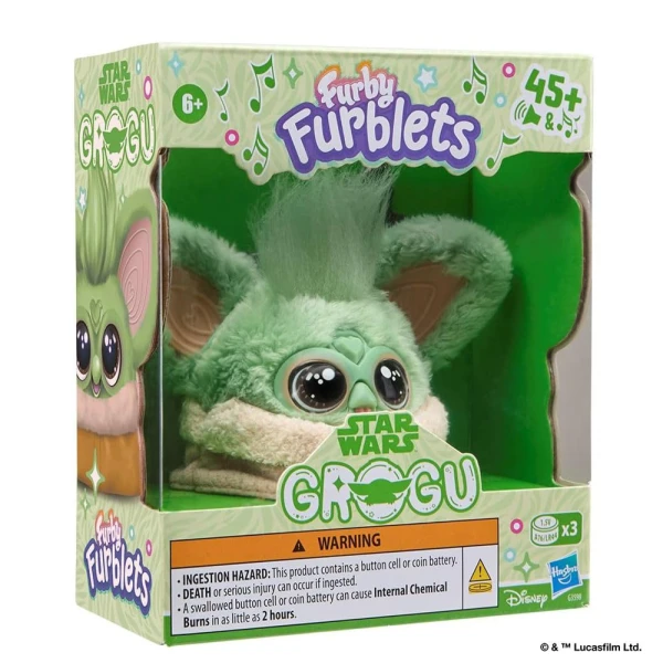 MINI ELECTRONIC PLUSH FURBY FURBLETS SPIRIT GROGU