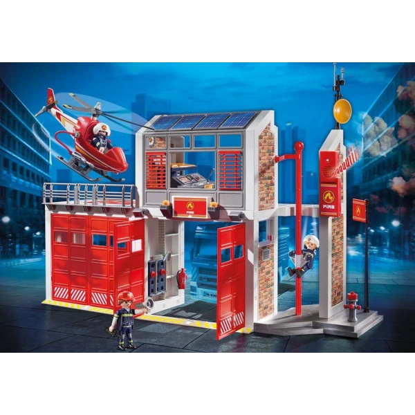 PLAYMOBIL CITY ACTION LARGE FIRE STATION