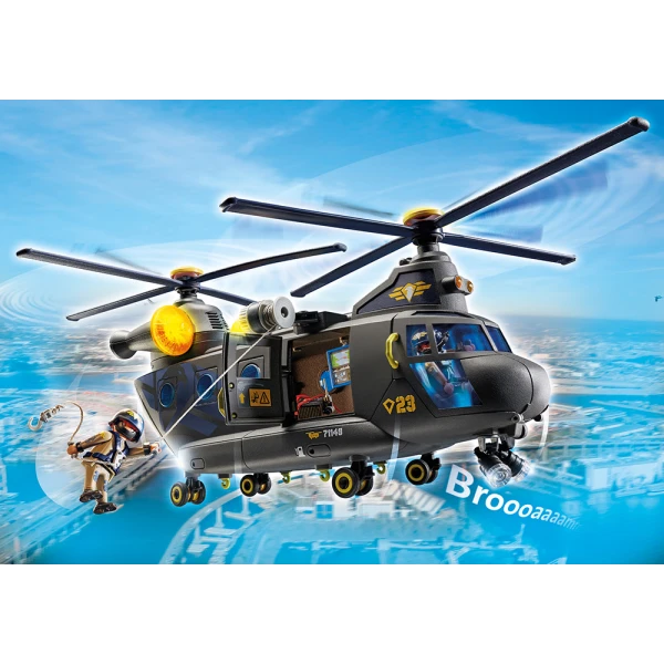 PLAYMOBIL CITY ACTION TACTICAL UNIT - RESCUE AIRCRAFT
