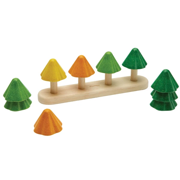 PLAN TOYS ΞΥΛΙΝΑ ΔΕΝΤΡΑΚΙΑ ΤΑΞΙΝΟΜΗΣΗΣ